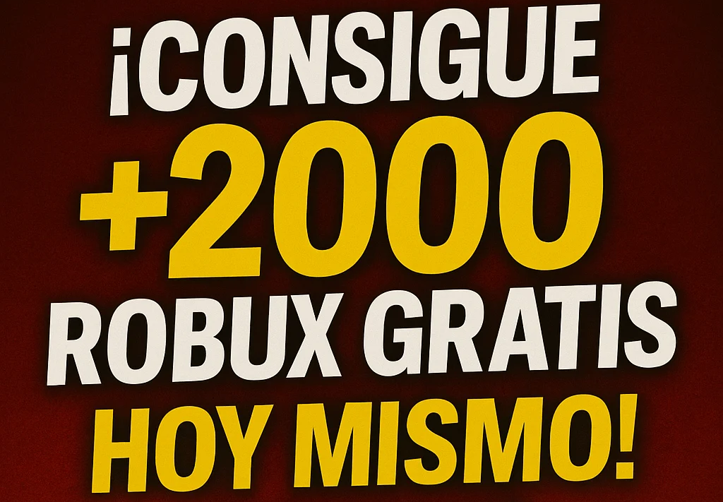 Reclama tus Robux